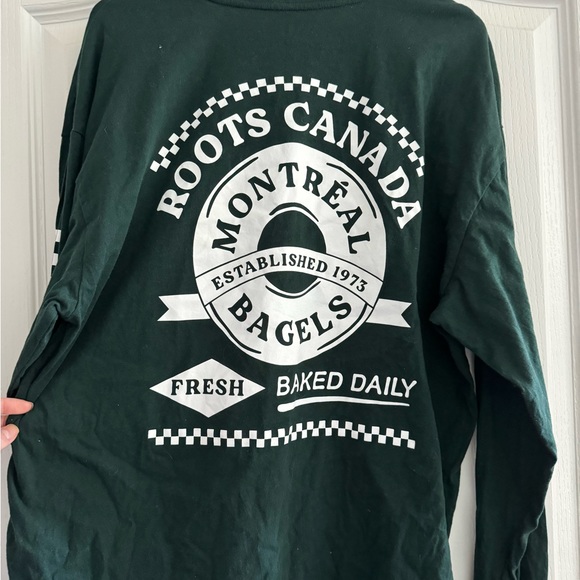 Roots Gender-Free Canadian Foods Long Sleeve T-Shirt - Picture 4 of 11